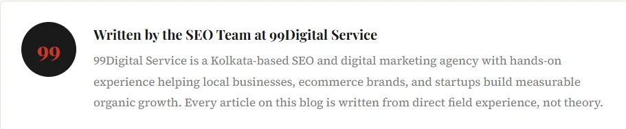 Written by the SEO Team at 99Digital Service
